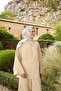 Deluxe Summer Flow Shawl Salmon - 2