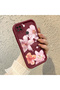 Xiaomi Poco C31 Compatible Case Camera Protector Flower Case Maroon Lover Couple Silicone Phone Case - 2