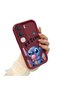 Vivo Y31 5g Compatible Case Camera Protector Stitch Pattern Maroon Lover Couple Silicone Phone Case - 2