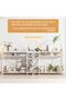 3 Tier Modern Sofa Table with Storage Shelf Coffee Corner,White - 5