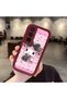 Tecno Spark 40 Pro Plus Compatible Case Camera Protector Cartoon Pattern Maroon Lover Couple Silicone Phone Case