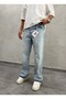 Effected Washed Vintage Flared Fit Jean - 3