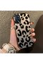 Oppo A54S Compatible Black Leopard Print Silicone Phone Case, Shock Protection