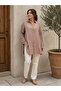 Collared Linen Tunic with Sleeve Attachments Standard Size Length 90 cm Bust Measurement 120 cm - 3