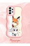 Samsung Galaxy A13 4g Compatible Case Camera Protective Pink Silicone Beloved Couple Phone Case Cartoon Pattern - 2