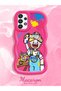 Samsung Galaxy A33 5g Compatible Case Camera Protector Red Silicone Couple Phone Case Cartoon Pattern - 2