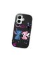 Tecno Spark Go 2 Compatible Case Camera Protective Black Stitch Patterned Silicone Dear Couple Phone Case - 3