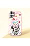 Samsung Galaxy A06 Compatible Case Camera Protective Pink Minnie Patterned Silicone Lover Couple Phone Case