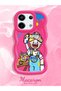 Redmi Note 13 Pro 5g Compatible Case Camera Protection Red Silicone Lover Couple Phone Case Cartoon Pattern - 2