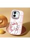 Mi 13t Compatible Case Camera Protector Pink Cartoon Pattern Silicone Lover Couple Phone Case - 2