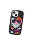 iPhone 13 Mini Compatible Case Camera Protector Black Heart Pattern Silicone Lover Couple Phone Case - 3