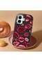 Tecno Spark Go 2 Compatible Case Camera Protective Black Kiss Patterned Silicone Lover Couple Phone Case - 2