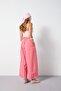 Striped Loose-Fit Trousers Red - 5