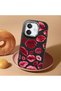 Oppo A3X 5g Compatible Case Camera Protective Black Kiss Patterned Silicone Lover Couple Phone Case - 2