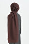 Cotton Naia Blend Natural Shawl - Plum - 3