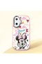Poco F7 Compatible Case Camera Protector Pink Minnie Patterned Silicone Lover Couple Phone Case