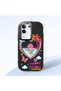 Vivo Y29 Compatible Case Camera Protector Black Heart Pattern Silicone Lover Couple Phone Case