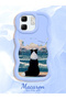 Infinix Hot 50I Compatible Case Camera Protector Blue Silicone Couple Phone Case Dog Pattern - 2