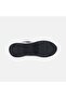 Men's Black Lace-Up Leather Sneaker with Thick White Sole - 4