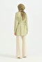 Comfortable Fit Rayon Trousers Tunic Set - Green - 4