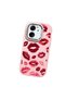 Mi 13t Compatible Case Camera Protector Pink Kiss Patterned Silicone Lover Couple Phone Case - 3