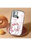 Samsung Galaxy A21S Compatible Case Camera Protective Black Cartoon Pattern Silicone Lover Couple Phone Case - 2