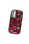Samsung Galaxy A34 Compatible Case Camera Protective Black Kiss Patterned Silicone Lover Couple Phone Case - 3