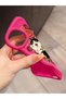 Poco M6 Pro 4g Compatible Case Camera Protector Red Silicone Lover Couple Phone Case Cat Case - 3