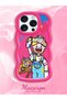 iPhone 14 Pro Compatible Case Camera Protector Red Silicone Lover Couple Phone Case Cartoon Pattern - 2