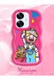 Realme C55 Compatible Case Camera Protector Red Silicone Couple Phone Case Cartoon Pattern - 2