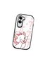 Vivo Y29S Compatible Case Camera Protector Black Cartoon Patterned Silicone Lover Couple Phone Case - 3