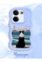 Tecno Camon 20 Pro 4g Compatible Case Camera Protector Blue Silicone Dear Couple Phone Case Dog Pattern - 2