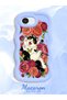 iPhone 16E Compatible Case Camera Protector Blue Silicone Couple Phone Case with Cat Case - 2