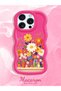 iPhone 16 Pro Compatible Case Camera Protector Red Silicone Couple Phone Case Floral Case - 2