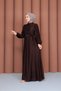 Sadem Elbise | Kahve - 4
