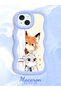 iPhone 15 Compatible Case Camera Protector Blue Silicone Lover Couple Phone Case Cartoon Pattern - 2