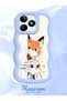 Realme C51 Compatible Case Camera Protector Blue Silicone Couple Phone Case Cartoon Pattern - 2