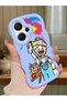 Redmi Note 13 Pro Plus 5g Compatible Case Camera Protection Blue Silicone Lover Couple Phone Case Cartoon Pattern