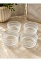 4-Piece Wide Bowl Crystal Glass Bowl - 2