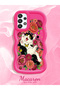 Samsung Galaxy A33 5g Compatible Case Camera Protector Red Silicone Couple Phone Case with Cat Case - 2