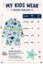 Children's Long Sleeve Zippered Swimsuit - Comfortable and Convenient Swimming Jumpsuit 12890 - 3