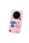 Vivo X200 Pro Compatible Case Camera Protective Pink Stitch Pattern Silicone Couple Phone Case - 3
