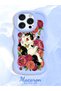 iPhone 15 Pro Compatible Case Camera Protector Blue Silicone Lover Couple Phone Case Cat Case - 2
