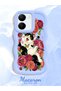 Vivo Y36 5g Compatible Case Camera Protective Blue Silicone Couple Phone Case Cat Case - 2