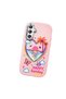 Samsung Galaxy M34 Compatible Case Camera Protective Pink Heart Patterned Silicone Lover Couple Phone Case - 3