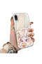 iPhone Xr Compatible Hard Acrylic Back Silicone Edge Lens Protection Double Case