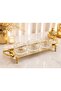 Kristal Gold 3-Piece Bowl Set – Luxury Presentation and Serving Set with Tray