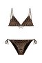 Leopard Pattern Ibiza Triangle Bikini