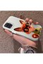 Samsung Galaxy A12/M12 Compatible Hard Acrylic Back Silicone Edge Lens Protection Double Case - 3