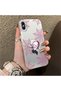 iPhone XS Max Compatible Hard Acrylic Back Silicone Edge Lens Protection Double Case - 2